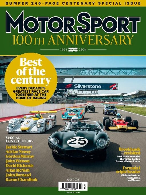 Title details for Motor Sport Magazine by Motorsport Magazine Limited - Available